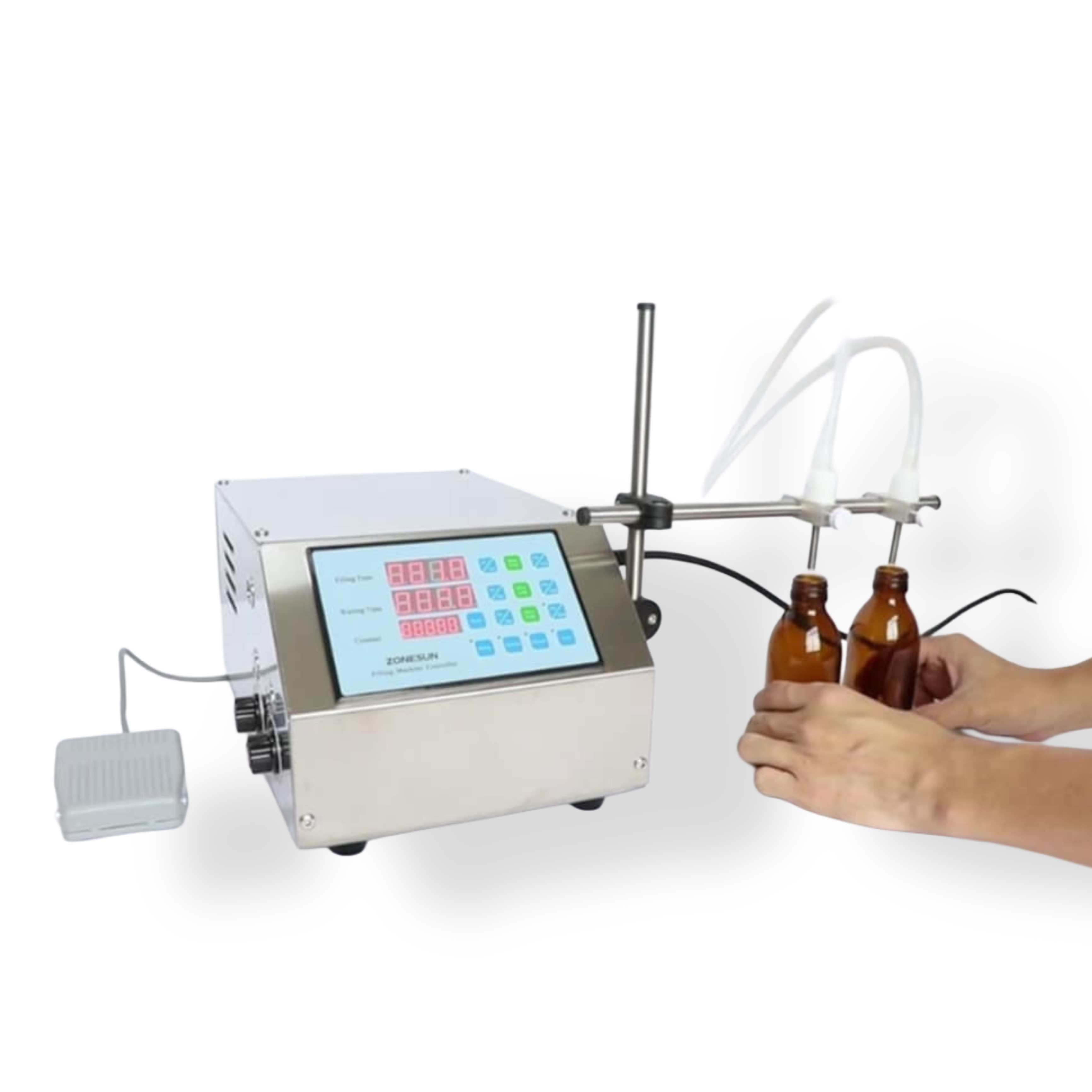 Machine used to make and scale R&M Hair Oil